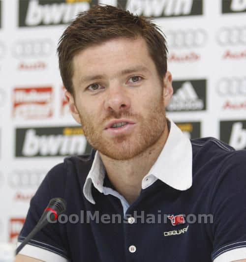 Picture of Xabi Alonso with beards.