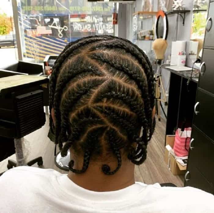 Coolest Zig Zag Cornrows to Flaunt Your Creativity – Cool Men's Hair
