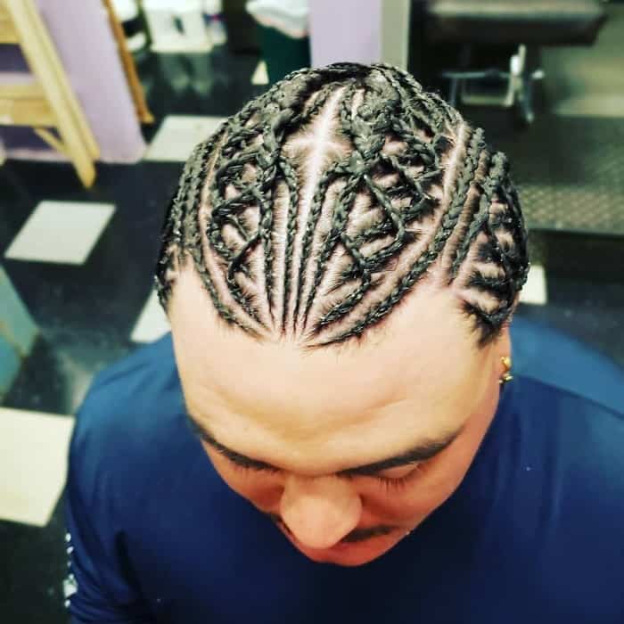 Coolest Zig Zag Cornrows to Flaunt Your Creativity – Cool Men's Hair